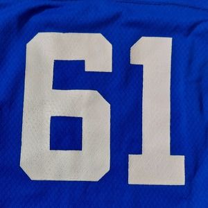 Jersey Mens Small Speedline 61 Blue Red White Short Sleeve